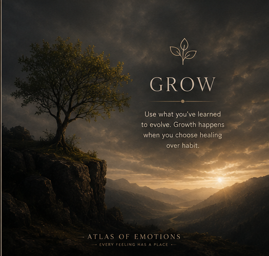 Grow — use what you've learned to evolve